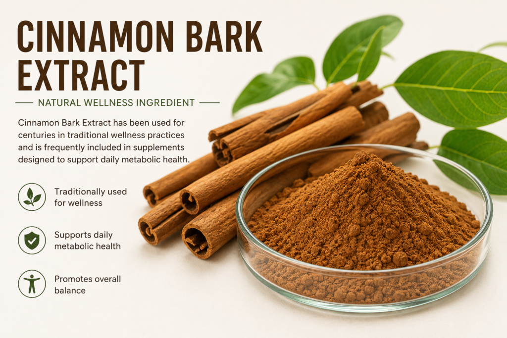 Cinnamon Bark Extract ingredient in Trimoryn