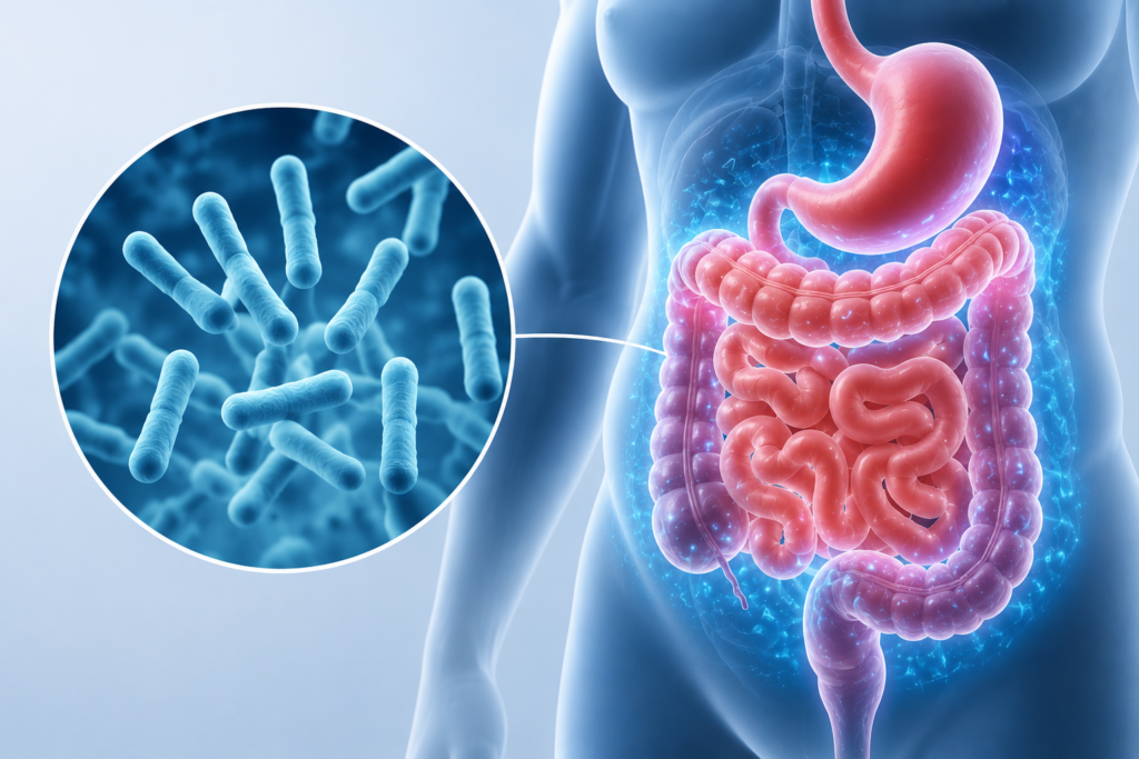 Bifidobacterium Breve probiotic in Trimoryn for gut health